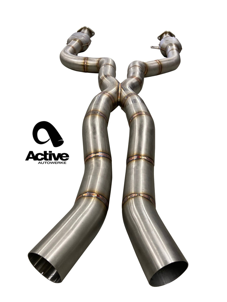 Active Autowerke G80/G82 M3/M4 Signature mid-pipe with X-Pipe - Image 2