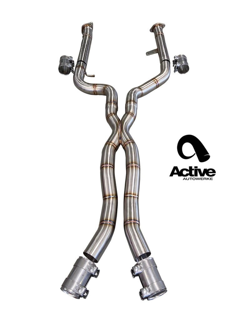 Active Autowerke G80/G82 M3/M4 Signature mid-pipe with X-Pipe - Image 3