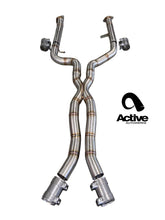 Load image into Gallery viewer, Active Autowerke G80/G82 M3/M4 Signature mid-pipe with X-Pipe - Image 3