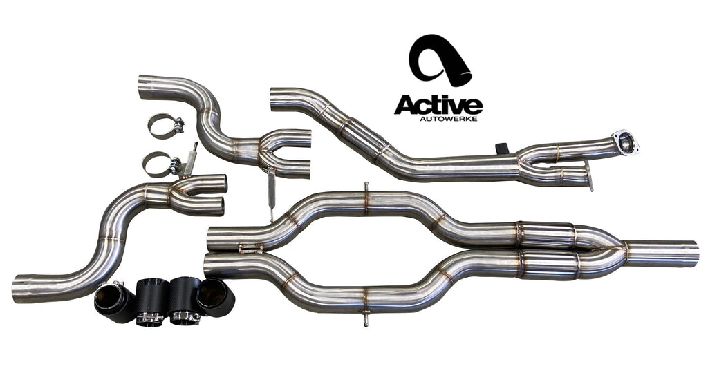 Active Autowerke G80/G82 M3/M4 Signature RACE ONLY Exhaust System - GOLIATH - Image 3