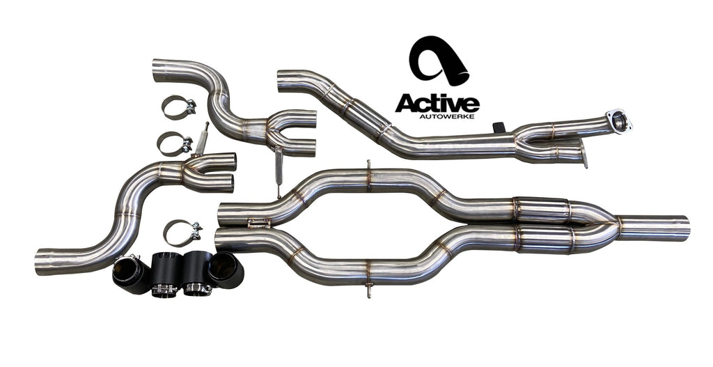 Active Autowerke G80/G82 M3/M4 Signature RACE ONLY Exhaust System - GOLIATH - Image 4