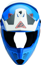 Load image into Gallery viewer, Answer AR1 Vendetta Helmet Blue/White/Orange Youth - Small