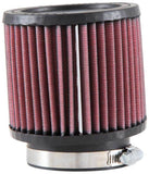 K&N Universal Rubber Filter 3 inch 5 Degree FLG 4 1/2 inch OD 4 inch Height