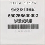 Vertex Pistons Vertex Piston Ring Kit