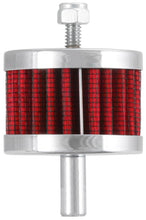 Load image into Gallery viewer, K&amp;N Steel Base Crankcase Vent Filter 3/8in OD Tube  2in OD 1-1/2in Height