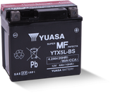 Yuasa YTX5L-BS Maintenance Free AGM 12 Volt Battery (Bottle Supplied)