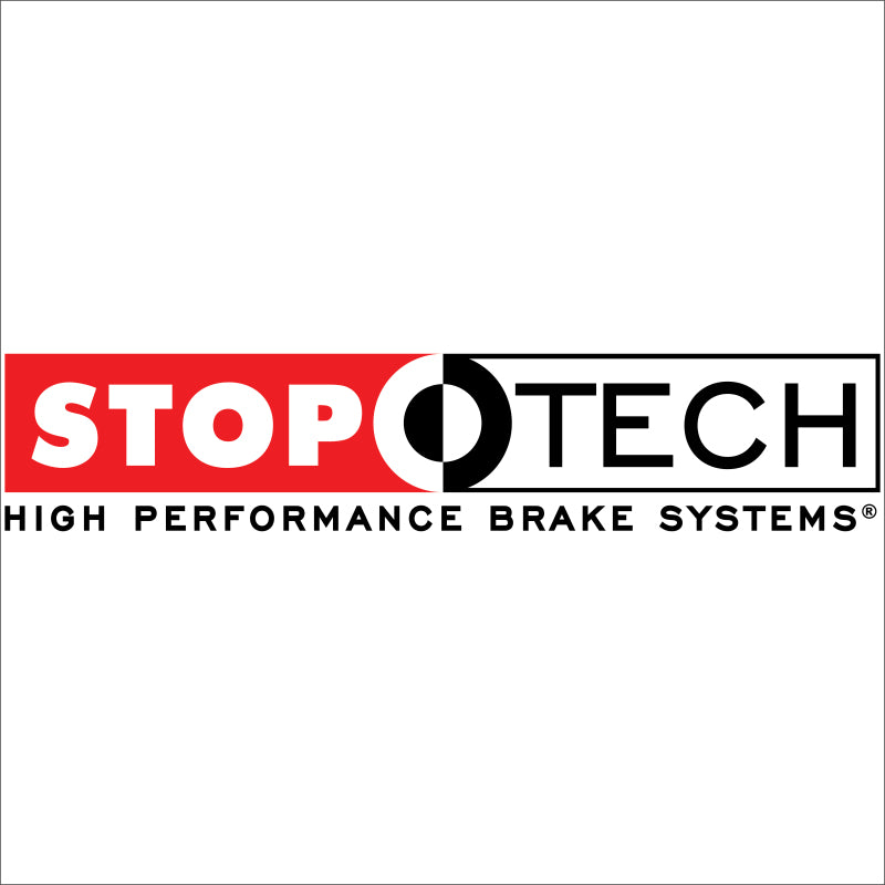 StopTech BMW M3 E46 BBK w/Red ST-60 380x32mm Front Calipers Zinc Drilled Rotors
