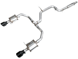 AWE Tuning 22-25 Volkswagen Jetta GLI Touring Edition Exhaust - Diamond Black Tips