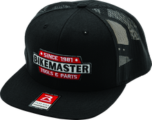 Load image into Gallery viewer, BikeMaster Patch Flat Bill Cap