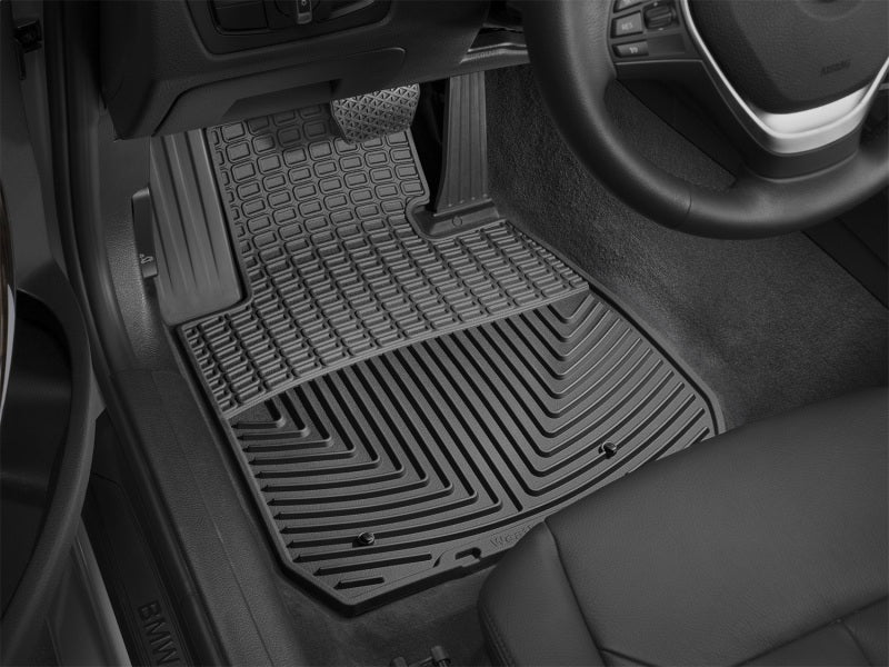 WeatherTech 12+ BMW 3-Series (F30) Front Rubber Mats - Black