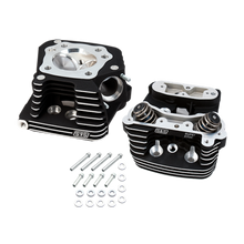 Load image into Gallery viewer, S&amp;S Cycle 84-99 BT Super Stock Cylinder Head Kit For 3-1/2in and 3-5/8in Bore - Wrinkle Black