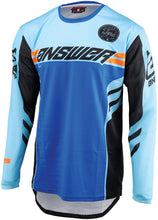 Load image into Gallery viewer, Answer 25 Arkon Nitrus Jersey Blue/Black/Hyper Orange - XS