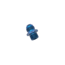 Load image into Gallery viewer, Russell Performance -6 AN Flare to 16mm x 1.5 Metric Thread Adapter (Blue)