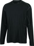 FIRSTGEAR Base Layer Shirt Lightweight Long-Sleeve Dark Grey - Large