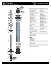 Load image into Gallery viewer, Fox Polyurethane Hourglass Replacement Bushing - 5/8in ID x 1.500in TLG