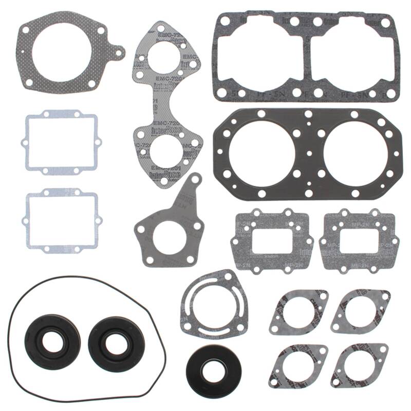 Vertex Pistons Complete Gasket Kt W/Oil Seals