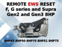 Load image into Gallery viewer, Remote EWS Reset Service for F, G series 8HP Transmissions