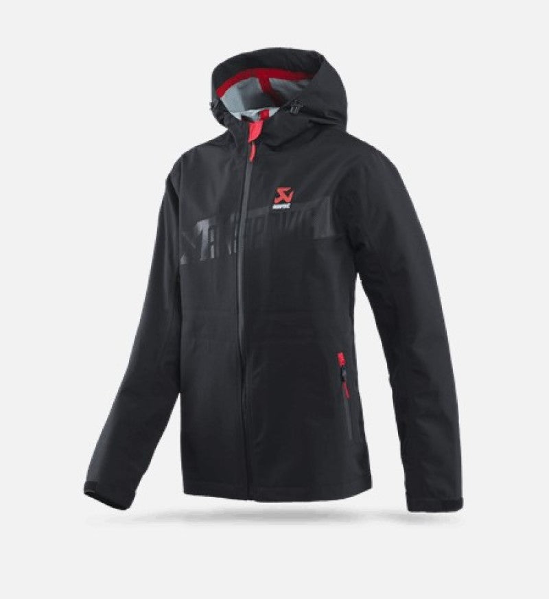 Akrapovic Mens Corpo Rain Jacket Black - XL