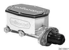 Load image into Gallery viewer, Wilwood Compact Tandem Master Cylinder - 1.12in Bore - w/Pushrod (Ball Burnished)