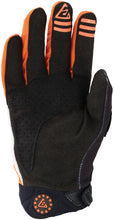 Load image into Gallery viewer, Answer 25 Peak Flo Gloves Black/Hyper Orange/White Youth - XL