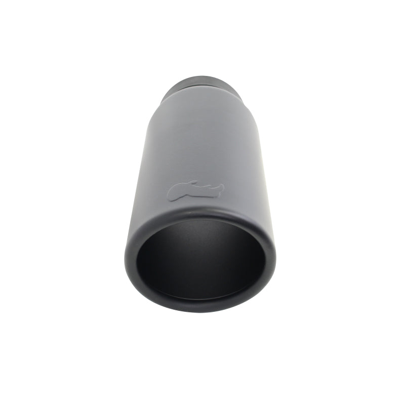 Go Rhino Exhaust Tip - Black - ID 3in x L 14in x OD 4in