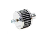 K&N Steel Base Chrome Top Crankcase Vent Filter 3/4in OD Vent / 2in OD / 1-1/2in H Stud Mount