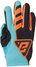 Load image into Gallery viewer, Answer 25 Aerlite Nitro Gloves Black/Astana/Hyper Orange Youth - XS