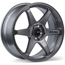 Load image into Gallery viewer, Enkei T6R 18x8 45mm Offset 5x100 Bolt Pattern 72.6 Bore Gloss Gunmetal Wheel