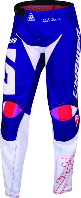 Answer 23 Syncron CC Pant Purple/White/Red Womens Size - 10R