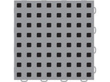 WeatherTech TechFloor - 12in X 12in Tiles - Grey/Black **Order in Qtys of 10