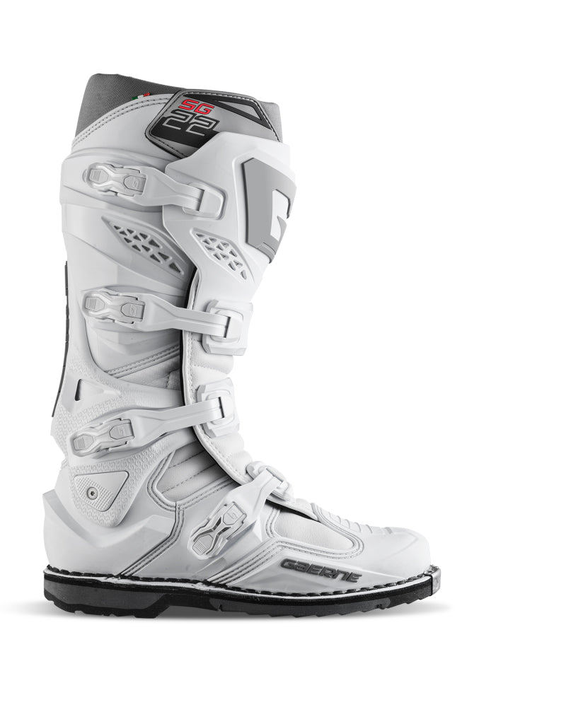 Gaerne SG22 Boot White Size - 7