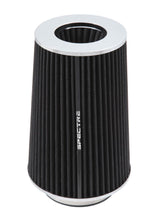 Load image into Gallery viewer, Spectre Adjustable Conical Air Filter 9-1/2in. Tall (Fits 3in. / 3-1/2in. / 4in. Tubes) - Black