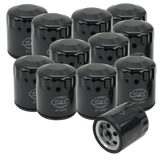 S&S Cycle Sportster/Evolution Models Black Oil Filters - 12 Pack