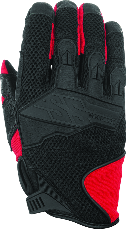 Speed and Strength Lightspeed Mesh Gloves Red - XL