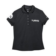 Load image into Gallery viewer, Turn 14 Distribution Womens Black Dri-FIT Polo - XL (T14 Staff Purchase Only)