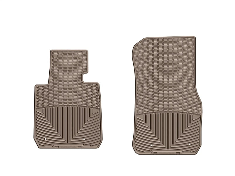 WeatherTech 12+ BMW 3-Series (F30) Front Rubber Mats - Tan