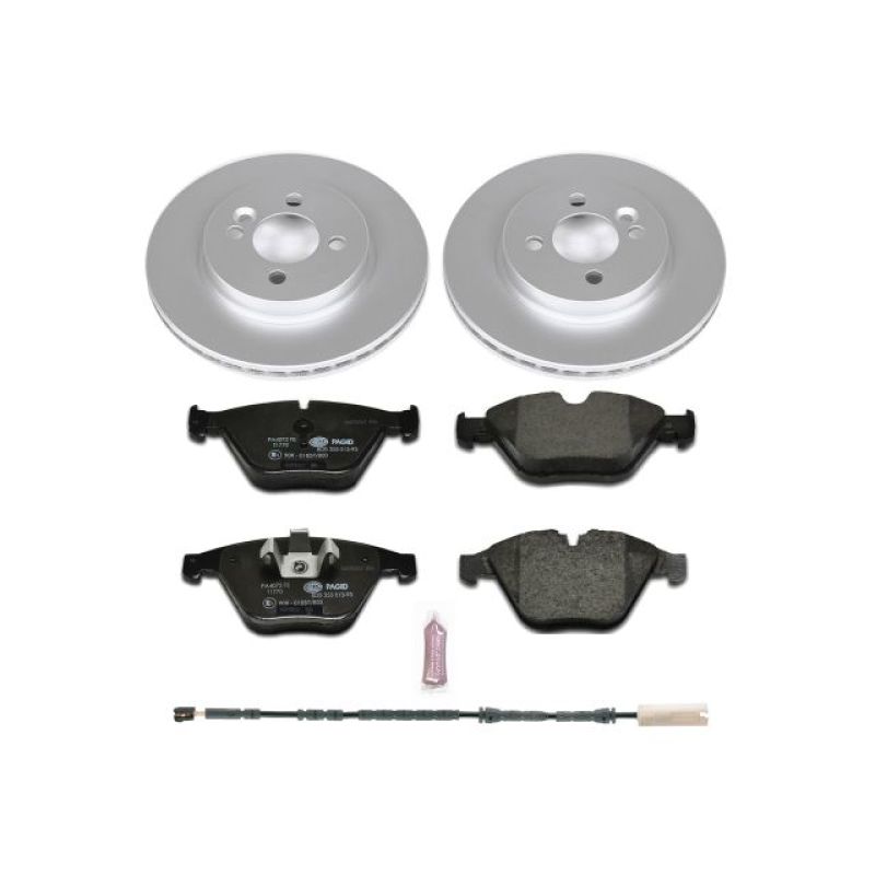 Power Stop 11-12 BMW 328i xDrive Front Euro-Stop Brake Kit