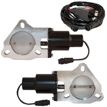 Load image into Gallery viewer, QTP 3in Bolt-On QTEC Dual Electric Cutout Valves - Pair