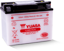 Load image into Gallery viewer, Yuasa YB12B-B2 Yumicron 12 Volt Battery