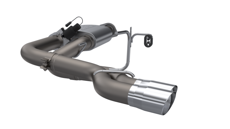 QTP 15-18 Ford F-150 CC/EC Standard Bed 304SS Screamer Cat-Back Exhaust w/3in Tips