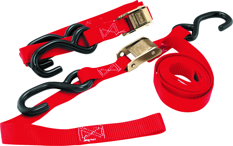 BikeMaster Tiedown Integrated Softhook - Red