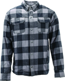 River Road Vise Flannel Moto Shirt - Medium