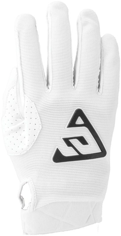 Answer 25 Peak Gloves White/Black Youth - XS