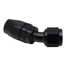 Load image into Gallery viewer, DeatschWerks 10AN Female Flare Swivel 30-Degreehose End CPE - Anodized Matte Black