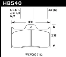 Load image into Gallery viewer, Hawk Wilwood DTC-60 Brake Pads