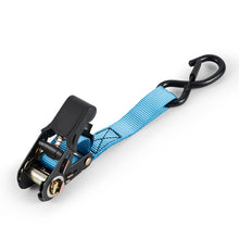 Load image into Gallery viewer, Mishimoto Medium-Duty Ratchet Tie-Down Kit (4-Pack) Blue