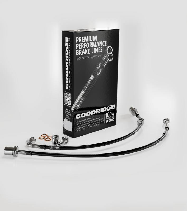 Goodridge 16-18 BMW M4 Stainless Steel Front Brake Lines