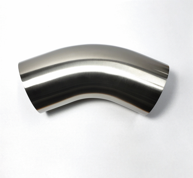 Stainless Bros 2.50in Diameter 1.5D / 3.75in CLR 45 Degree Bend Leg Mandrel Bend