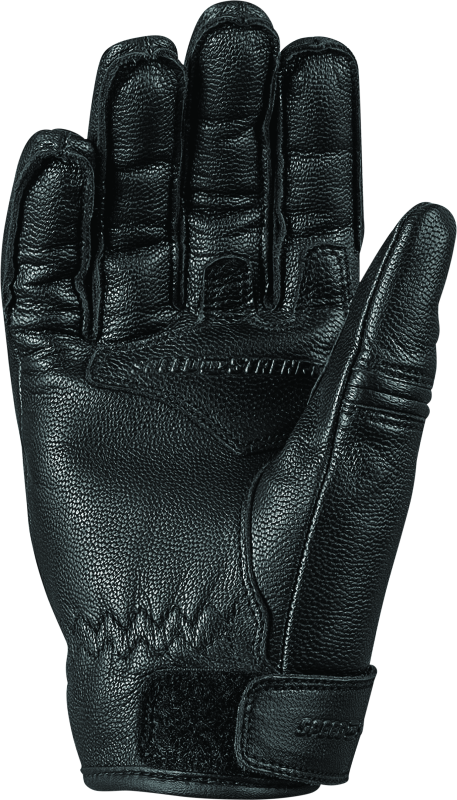 Speed and Strength Throttle Body Leather Glove Black Womens - XS