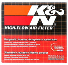 Load image into Gallery viewer, K&amp;N Universal Chrome Filter 2 1/8 inch FLG / 3 inch Bottom / 2 inch Top / 3 inch Height